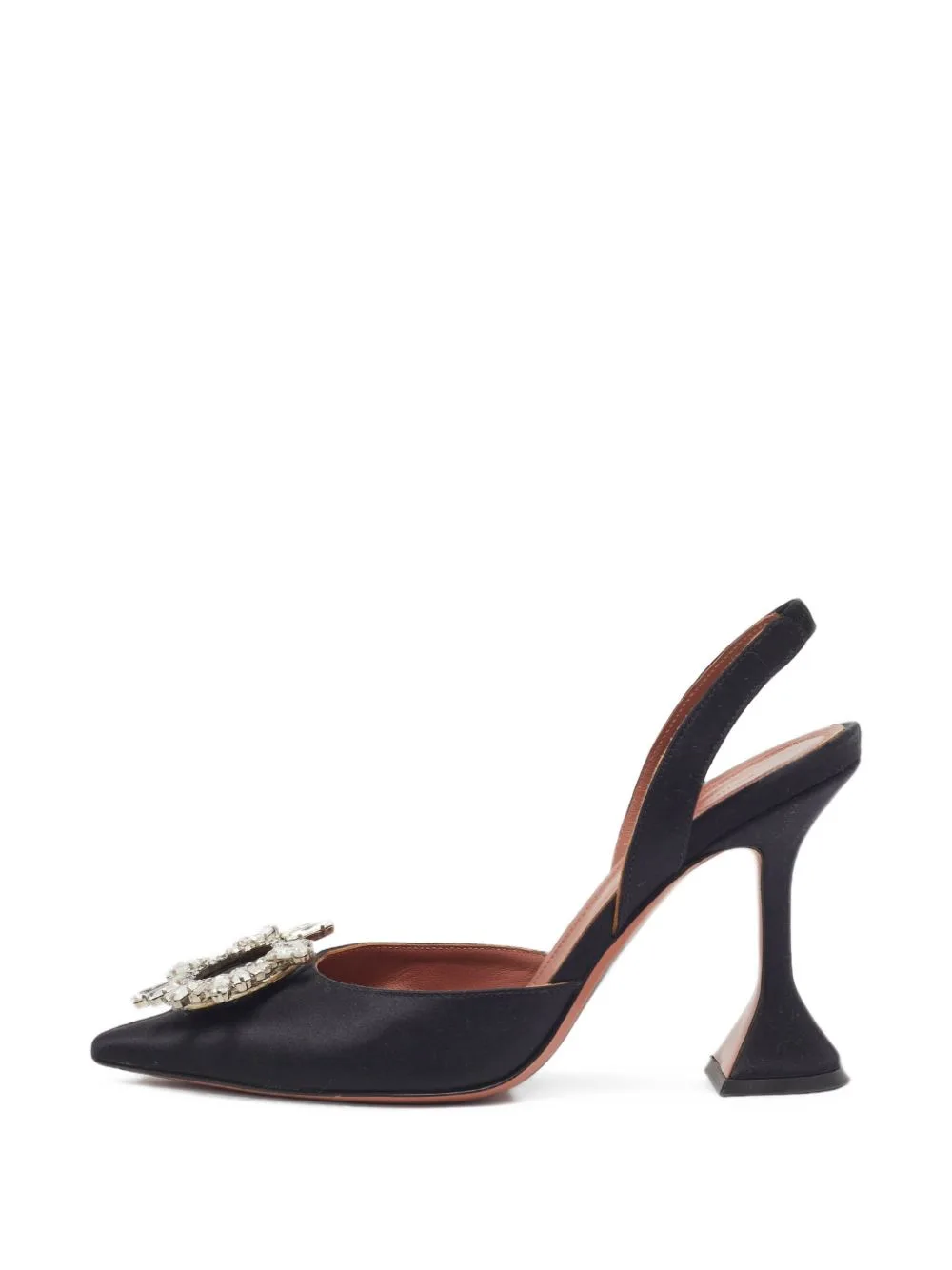 Begum Crystal-Embellished Slingback Pumps