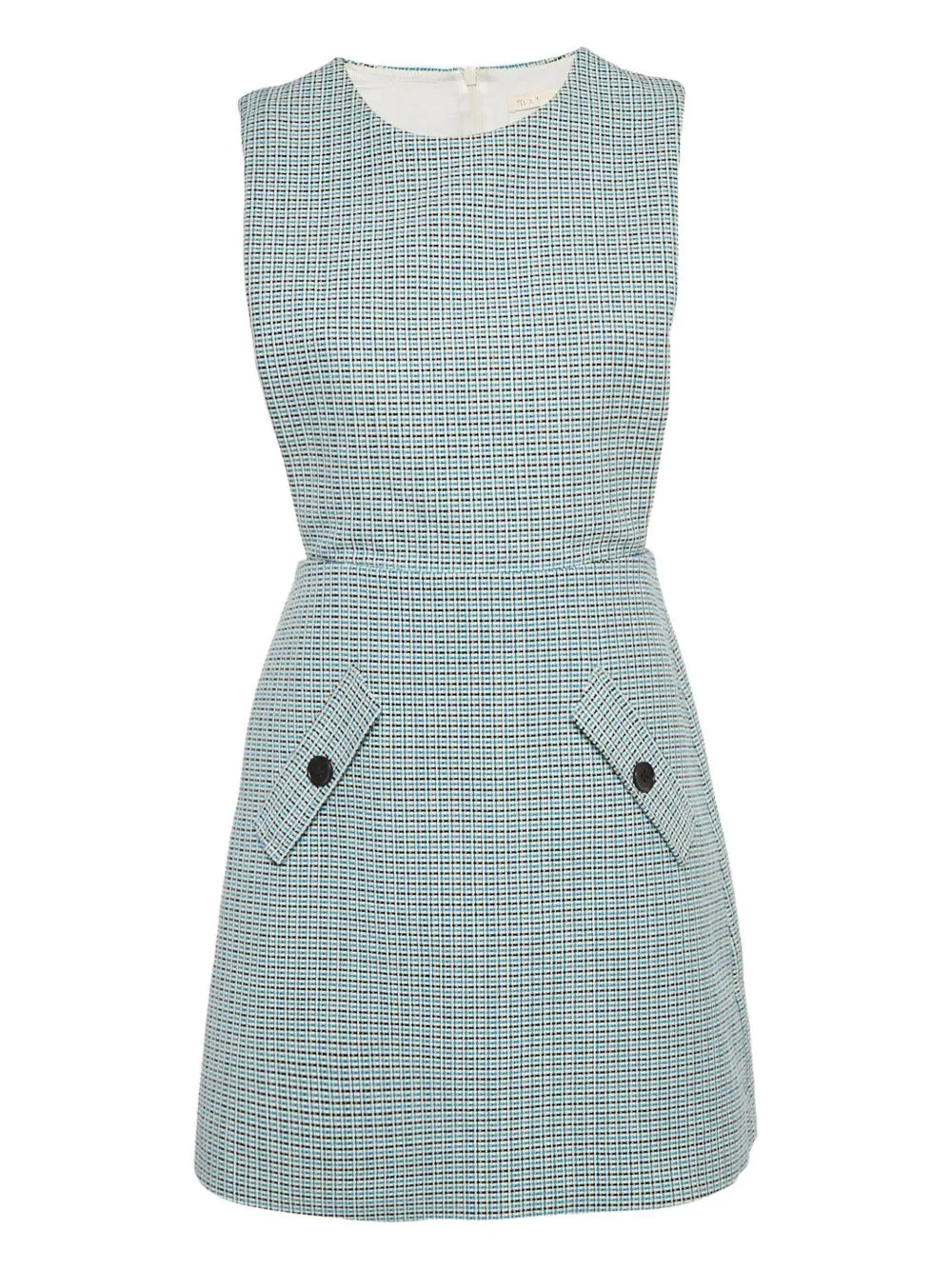Check Mini Dress by Maje