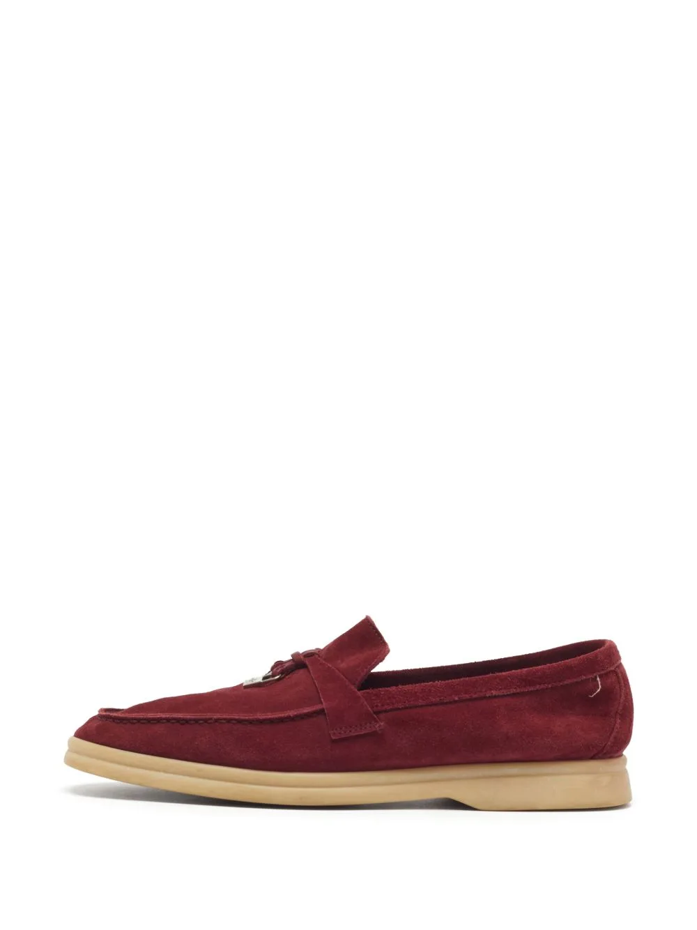 Summer Walk Suede Loafers by Loro Piana Pre-Owned