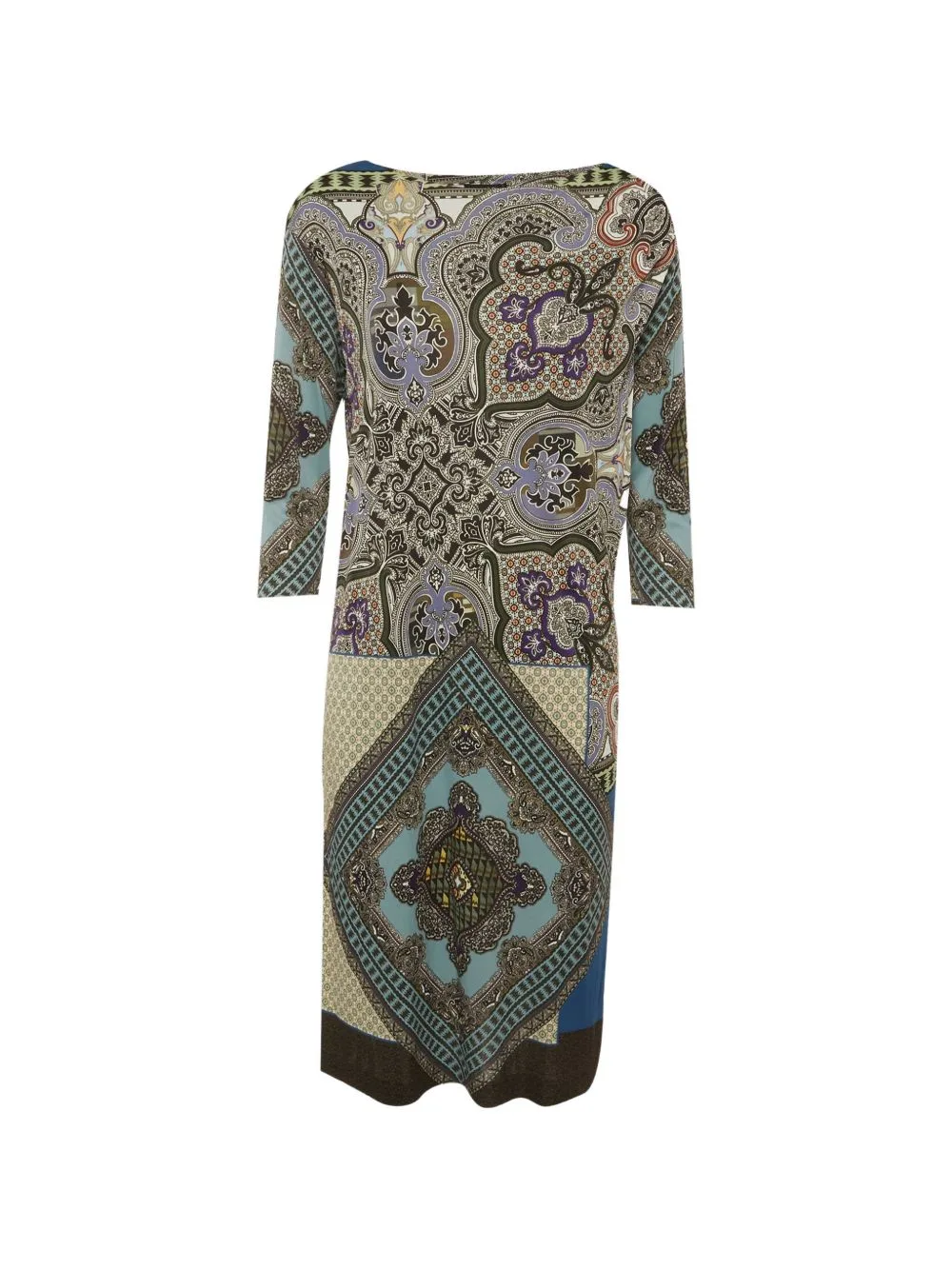Paisley-Print Midi Dress by Etro Pre-Owned