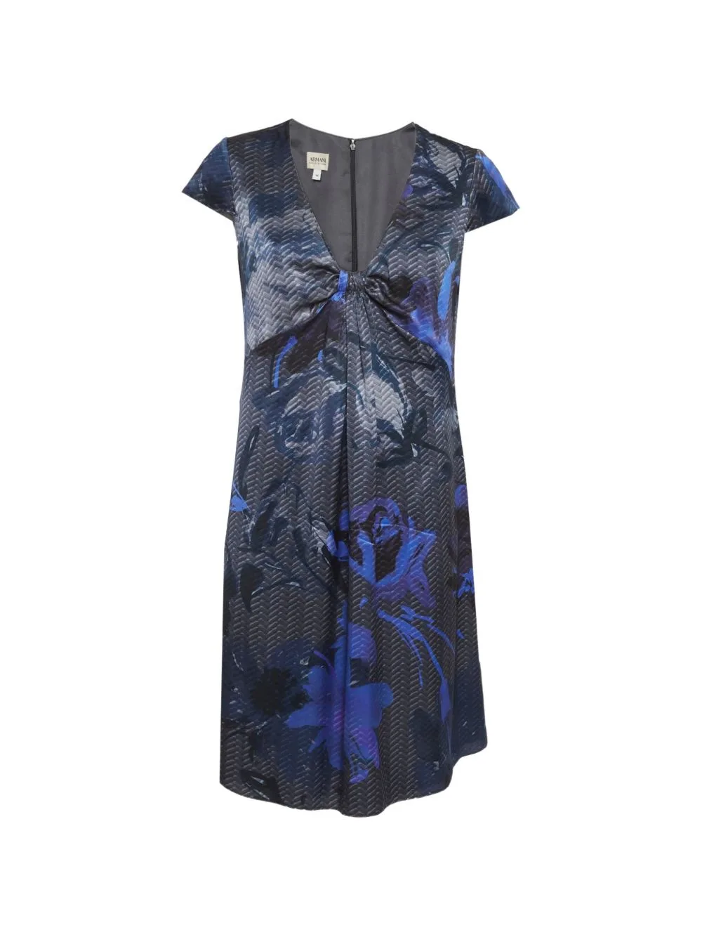 V-Neck Midi Dress by Armani Vintage