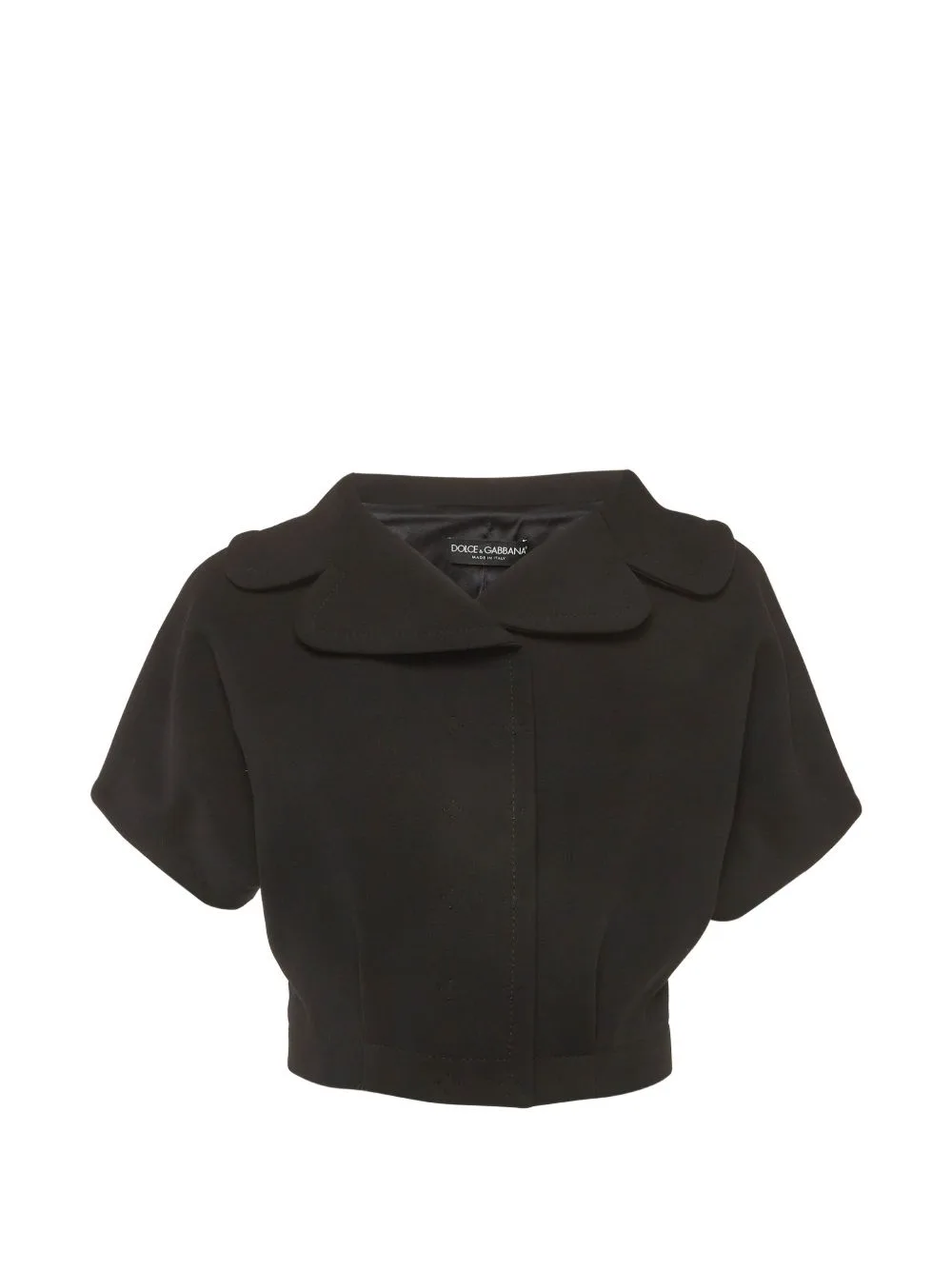 Cropped Short-Sleeve Jacket by Dolce & Gabbana Pre-Owned