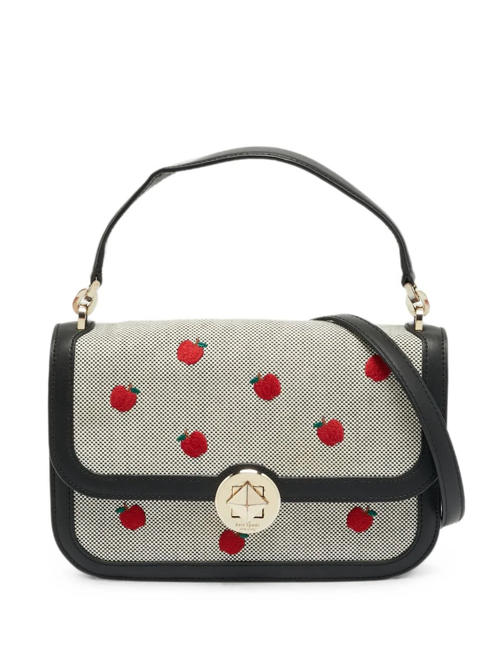 Audrey Apple-Motif Tote Bag by Kate Spade