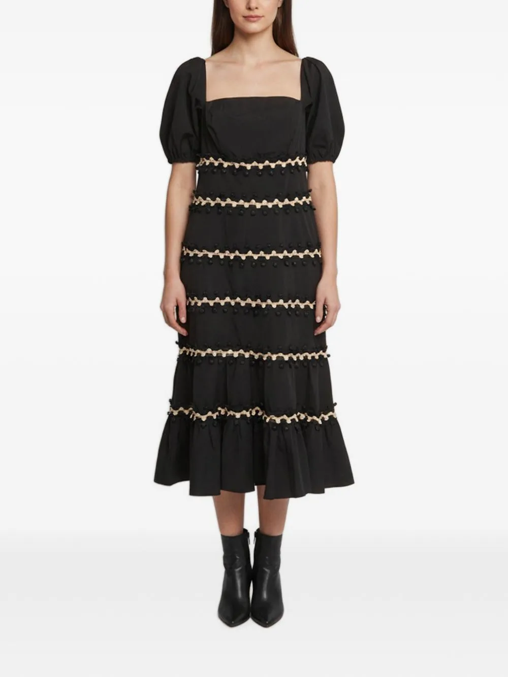 Poplin Midi Dress by Carolina Herrera Vintage