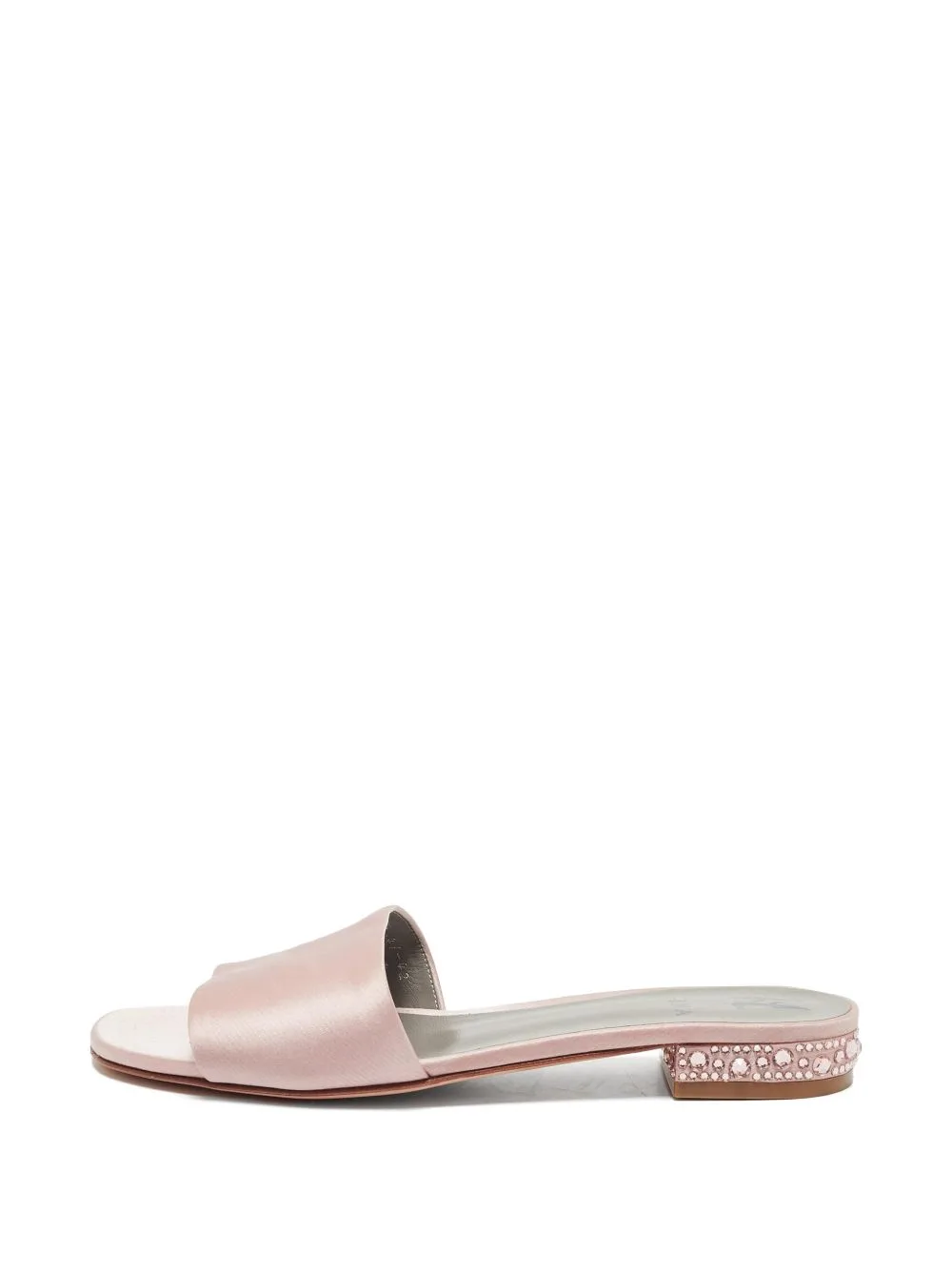 Crystal-Embellished Sandals by Gina