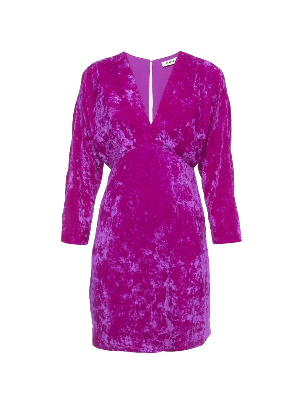 V-Neck Mini Dress by SANDRO