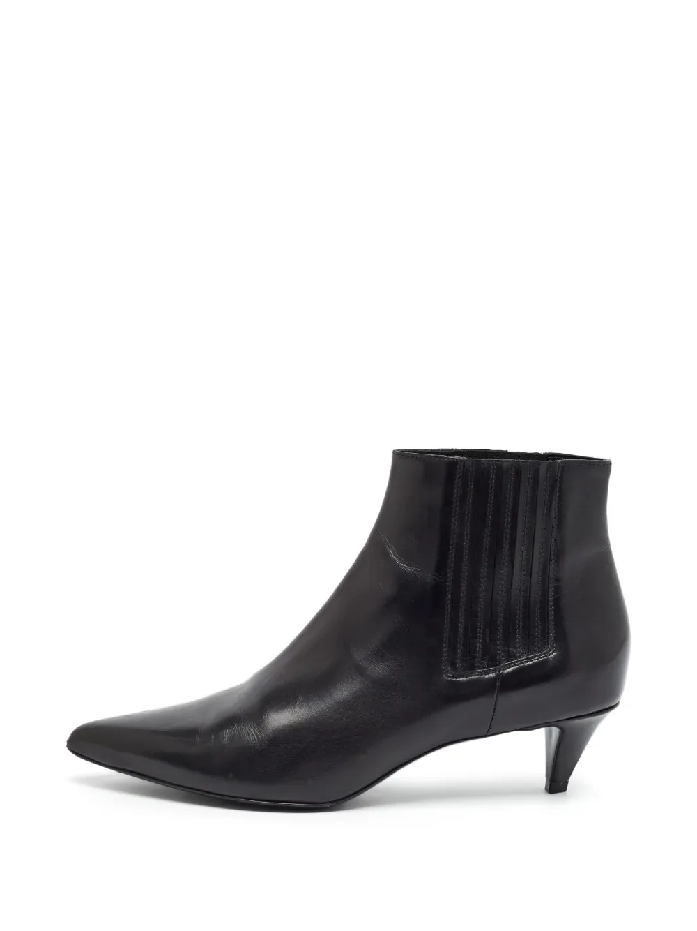 Pointed-Toe Ankle Boots by Celine Pre-Owned