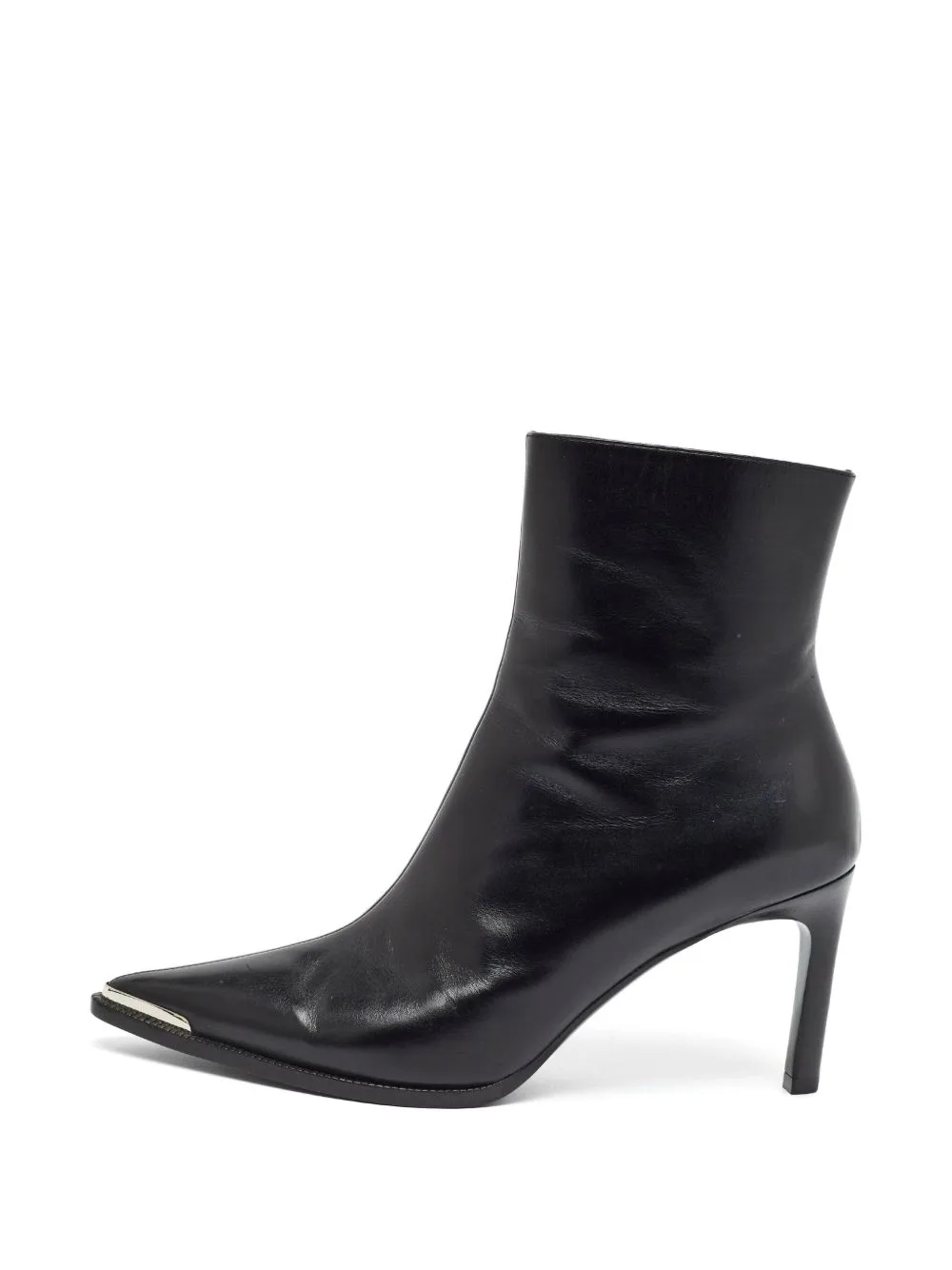 Pointed-Toe Ankle Boots by Celine Pre-Owned