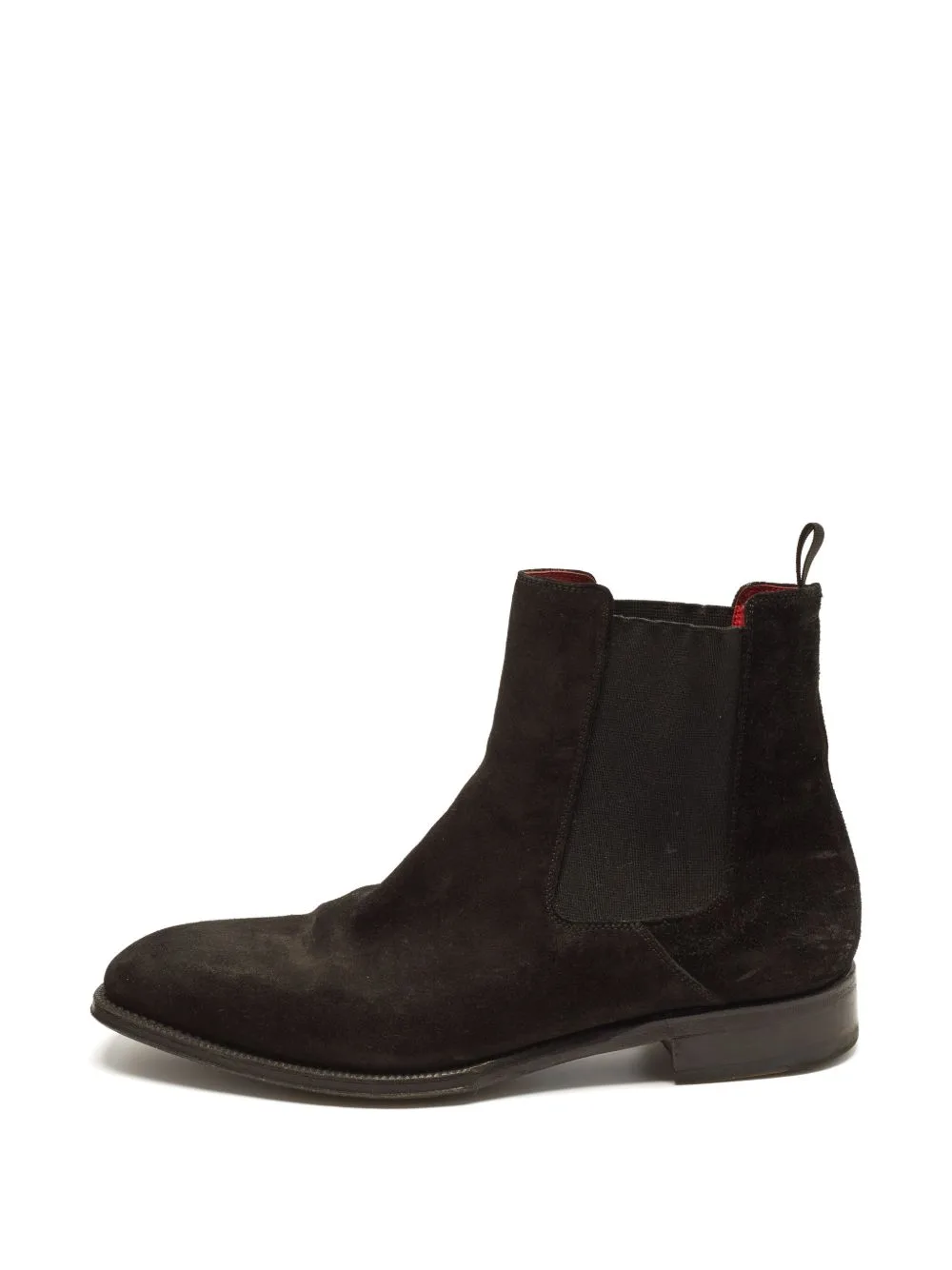 Chelsea Suede Boots by Alexander McQueen Pre-Owned
