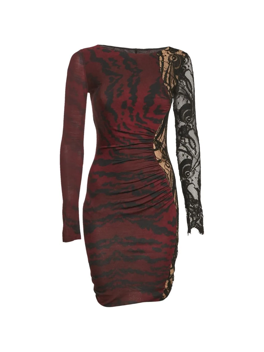 Lace-Trim Printed Dress by PUCCI Pre-Owned