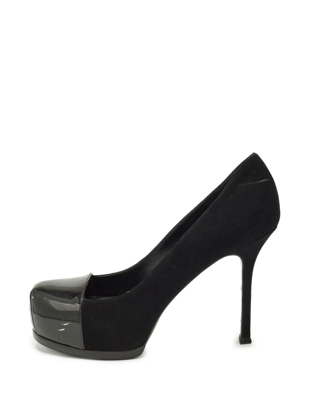 Tribtoo Platform Heeled Pumps by Saint Laurent Pre-Owned