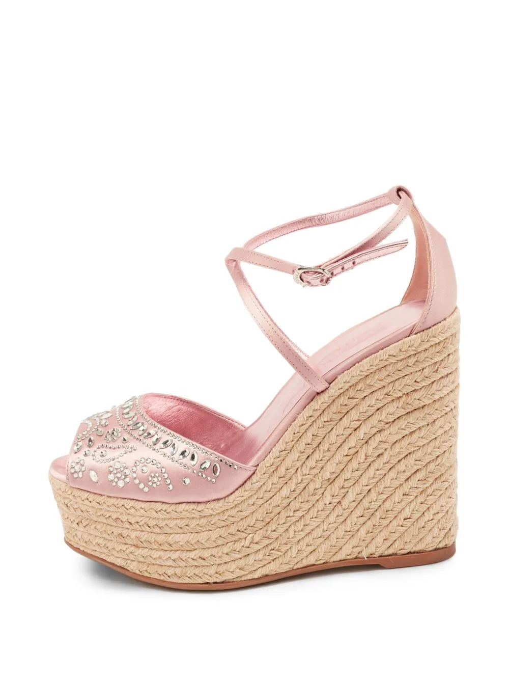 Crystal-Embellished Espadrilles by Le Silla