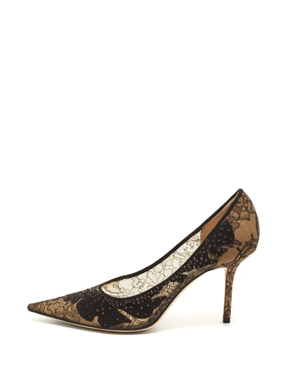 Love Lace Heeled Pumps