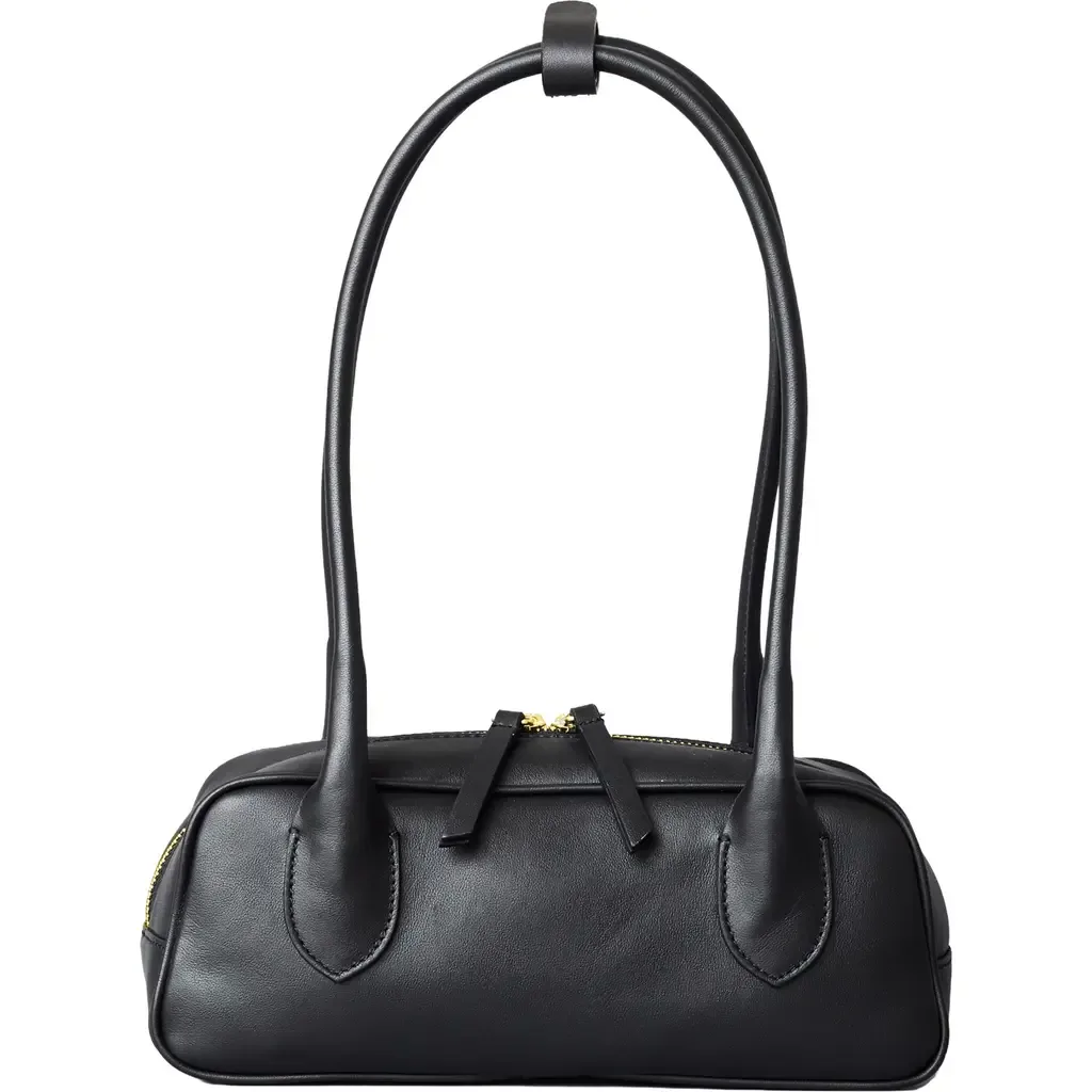 Mini La Strada Leather East West Bag by HYER GOODS