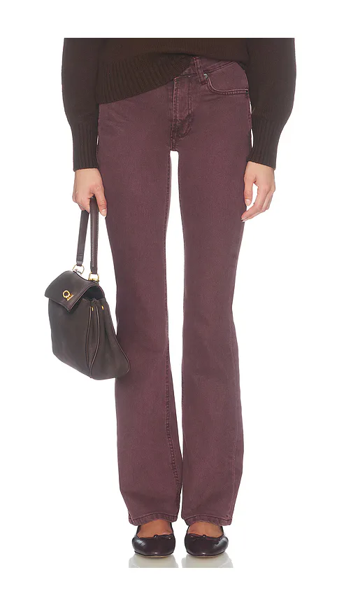 Free People x We the Free Double Knot High Rise Straight Bootcut Jean by Free People