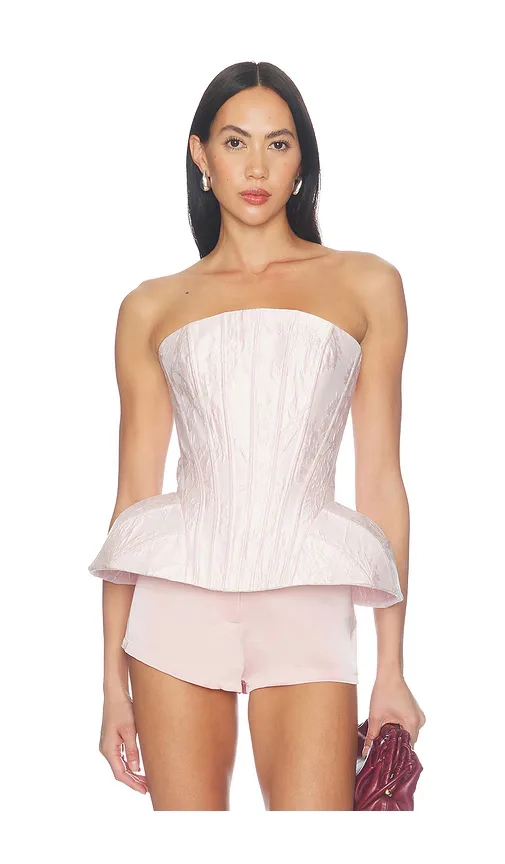 Emmi Strapless Structured Top by AKNVAS