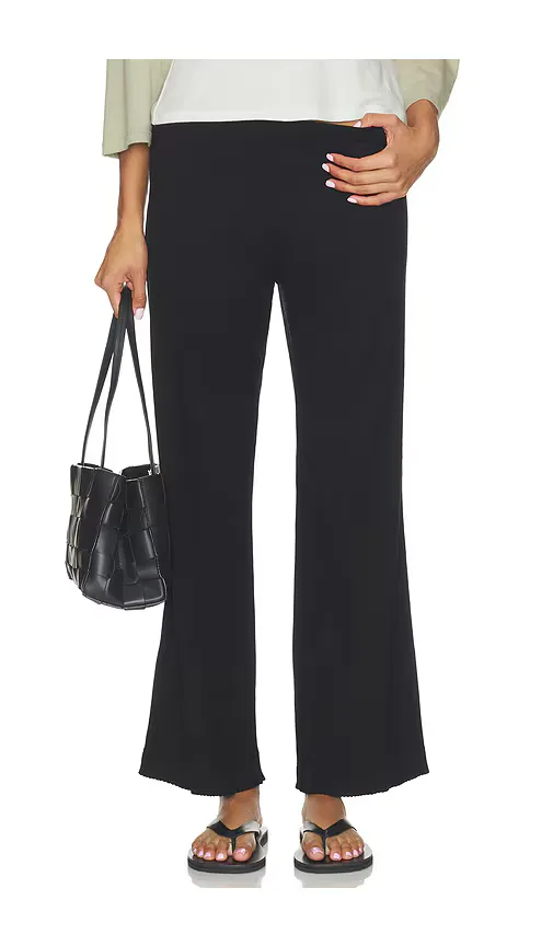 The Baby Rib Scallop Pant by DONNI.