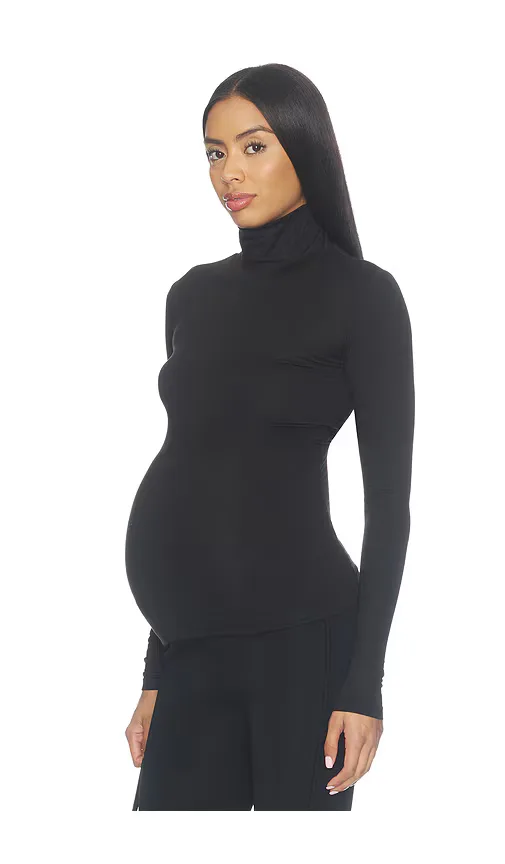 The Maternity Turtleneck Top by BUMPSUIT