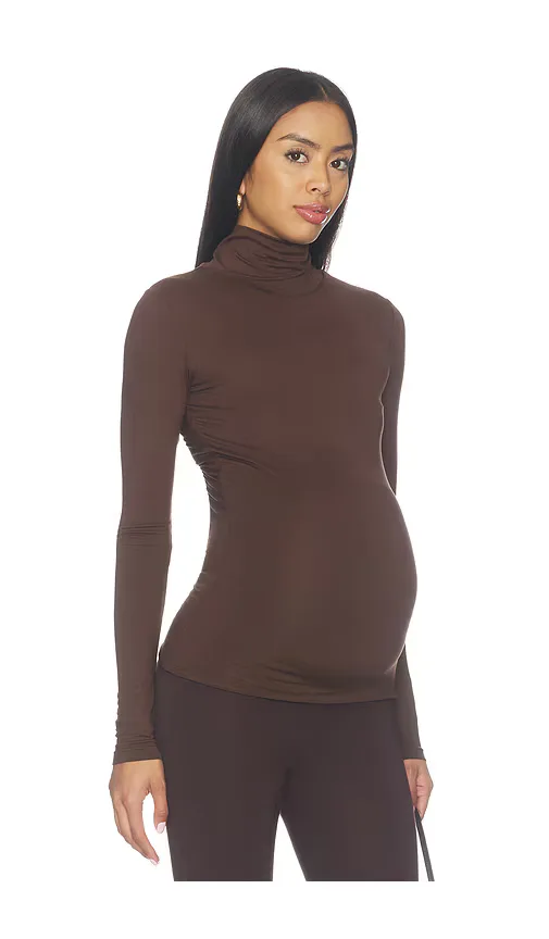 The Maternity Turtleneck Top