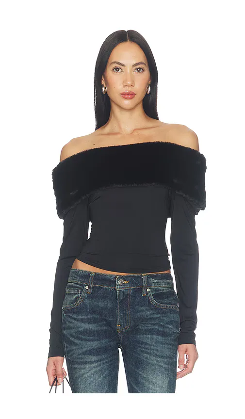 Waldorf Off Shoulder Top by LIONESS