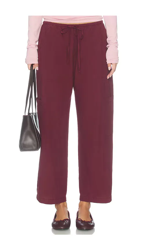 The Pop Drawstring Cargo Pant by DONNI.