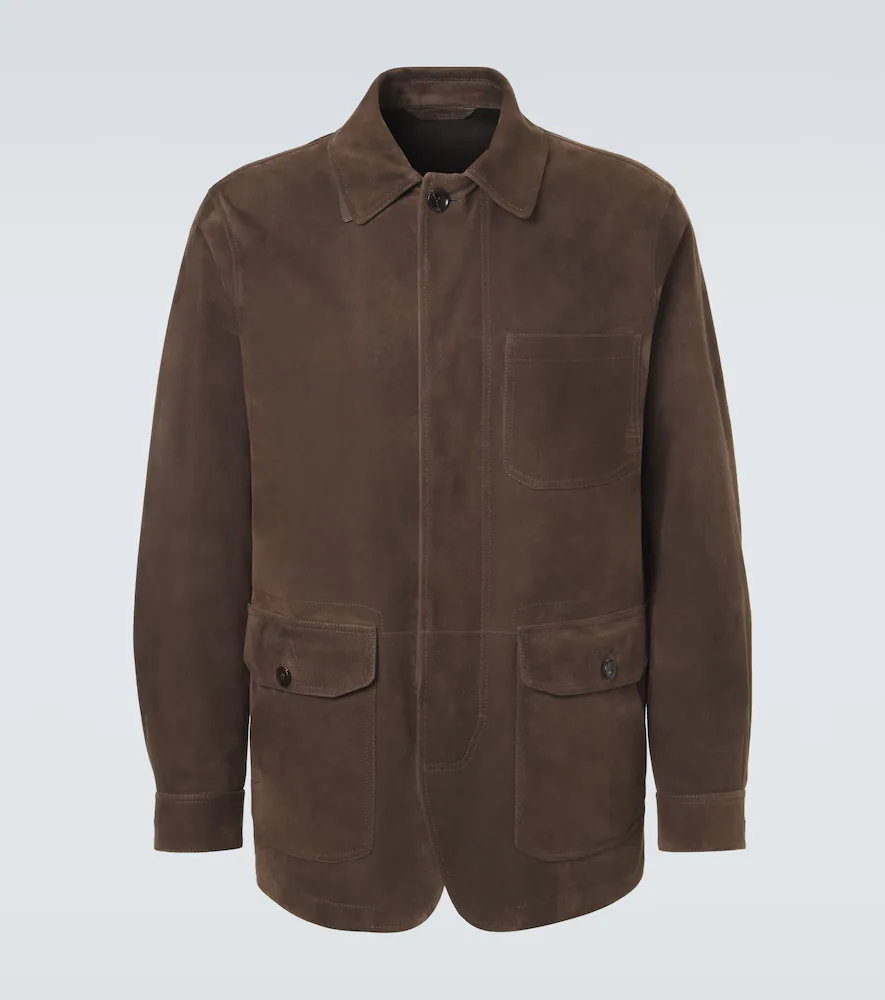Suede Jacket by Brioni