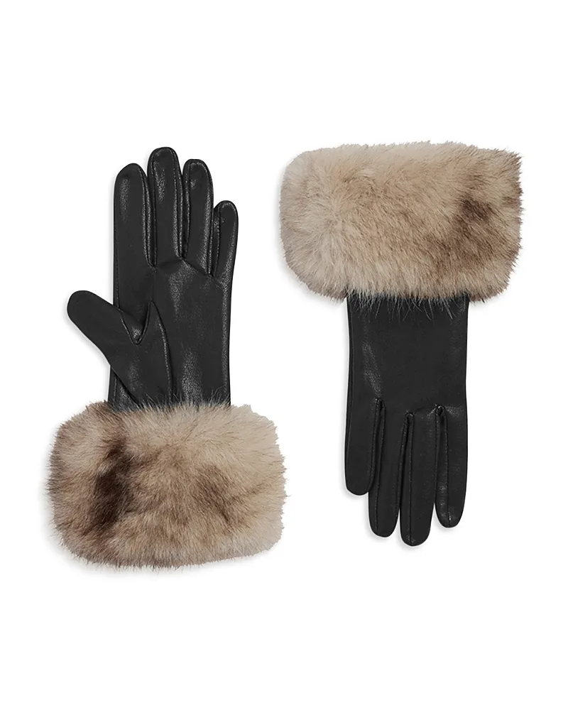 Betty Faux Fur Cuff Gloves