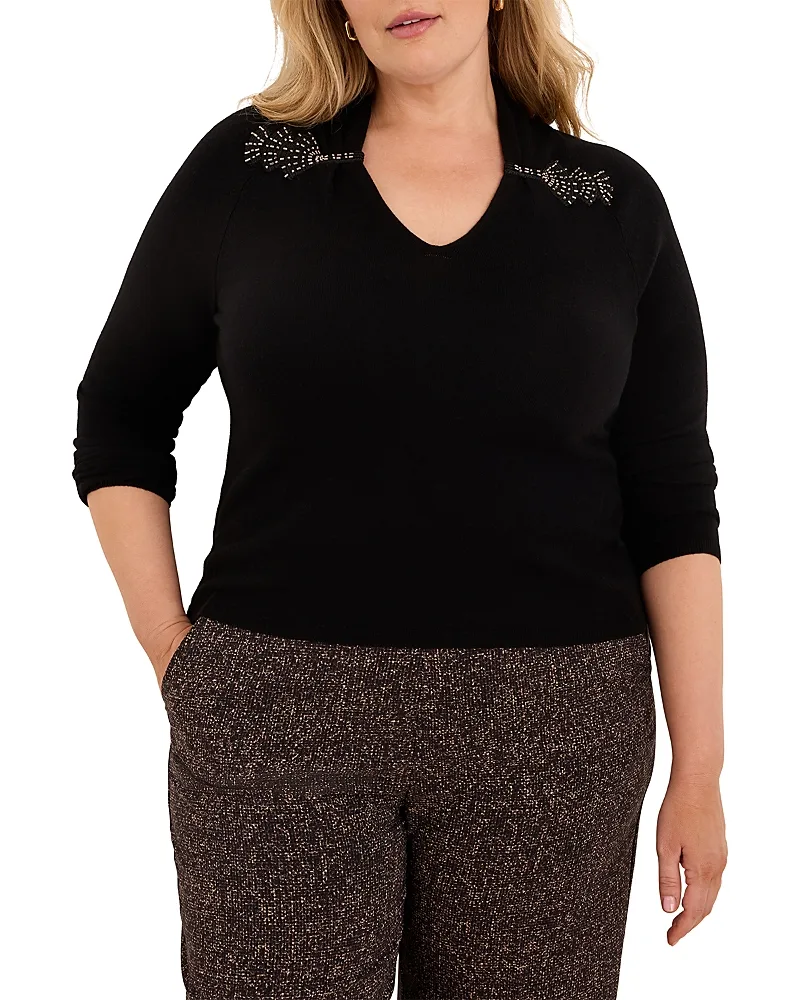 Shimmer Cinch Sweater by Nic+Zoe