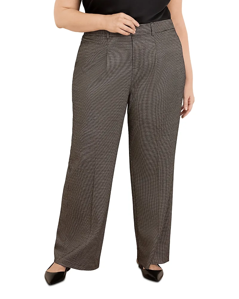 Tremont Tweed Wide Leg Pants by Nic+Zoe