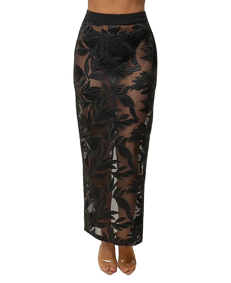 Bali Nights Embroidered Skirt
