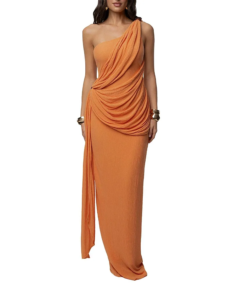 Rich Mocha Wrap Dress by Jluxlabel