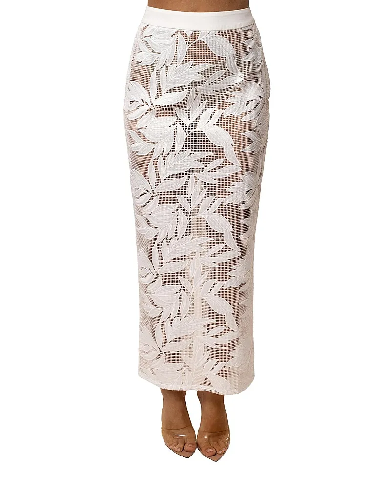 Bali Nights Embroidered Skirt