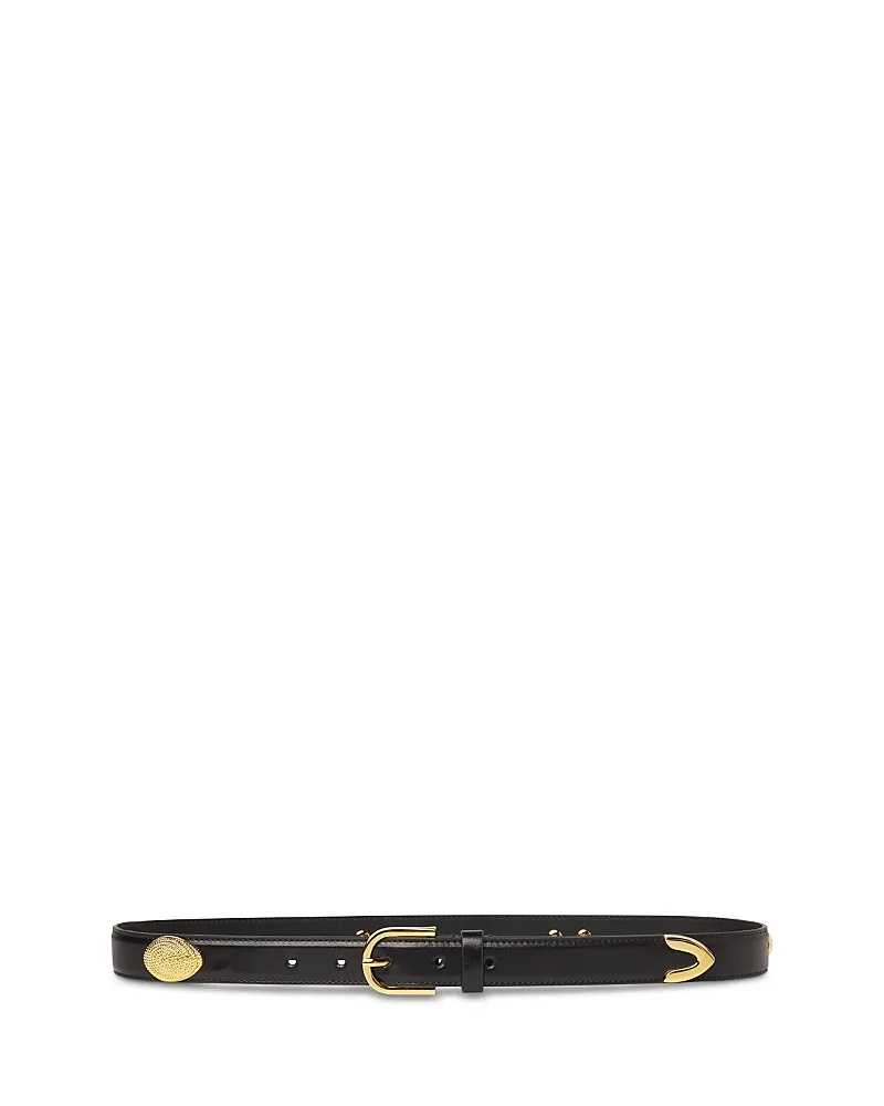The Dore Western Leather Belt by FRAME