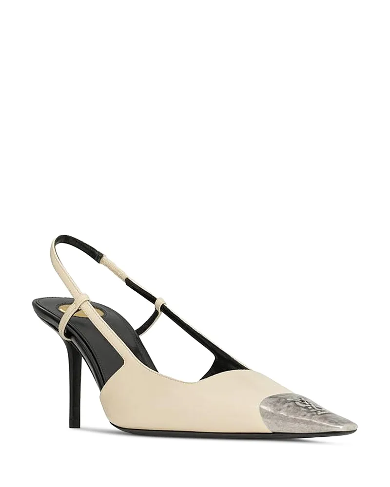 Jeanne Slingback Pumps by Saint Laurent