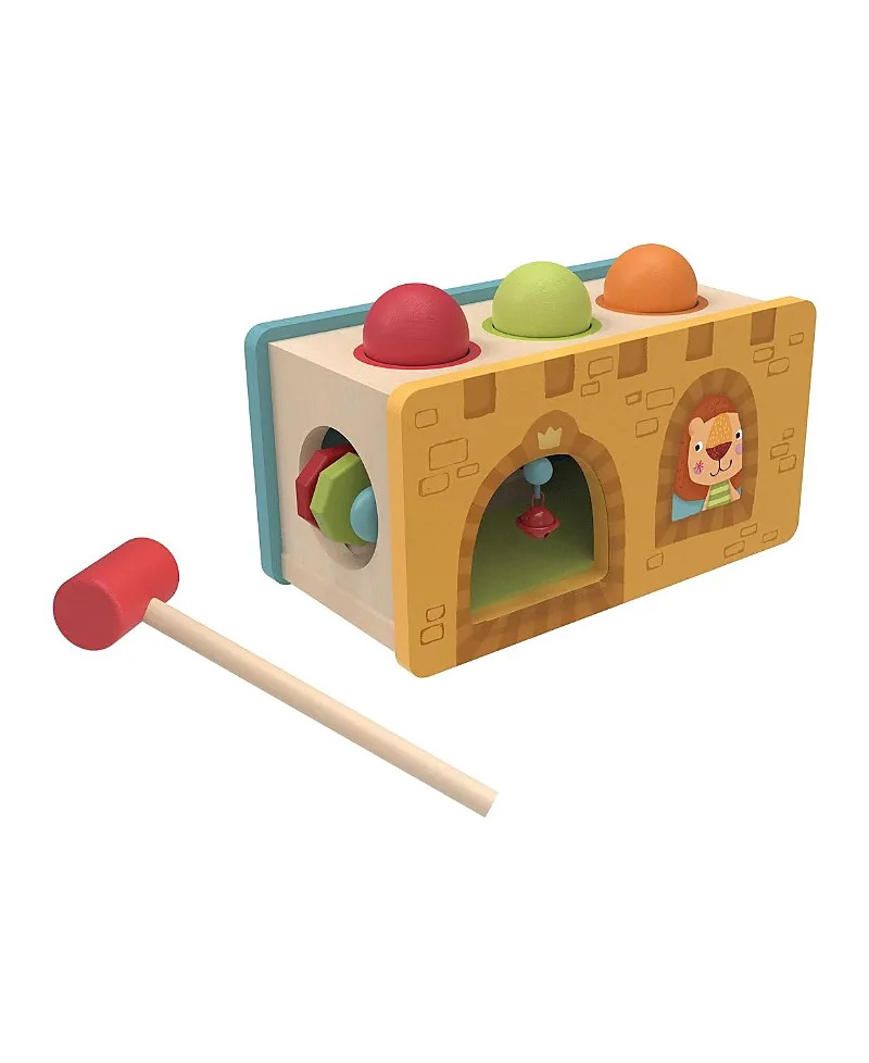 Little Castle Pound and Roll Toy by Bababoo And Friends