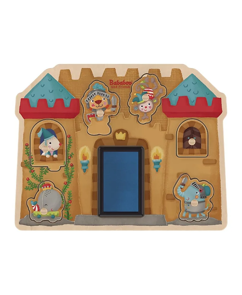 Lion Castle Stamp Game Puzzle by Bababoo And Friends