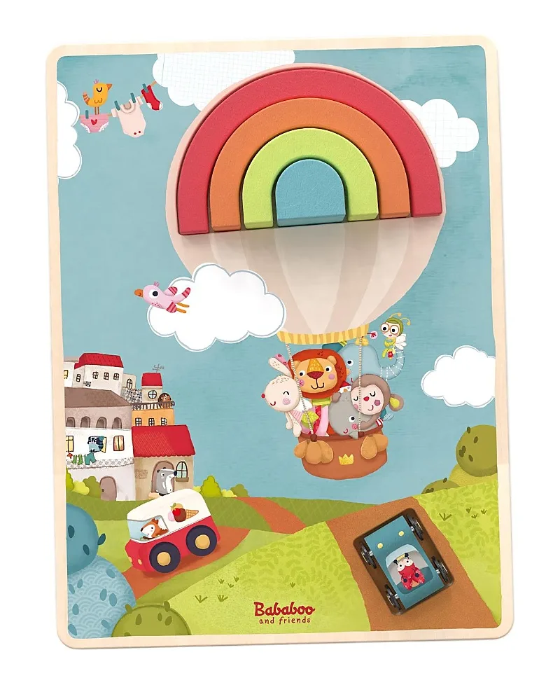Drive Through the Rainbow Puzzle Game by Bababoo And Friends