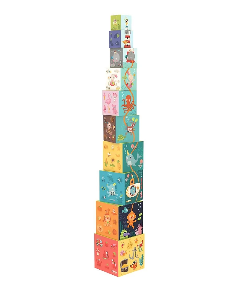 Adventure Stacking Tower by Bababoo And Friends