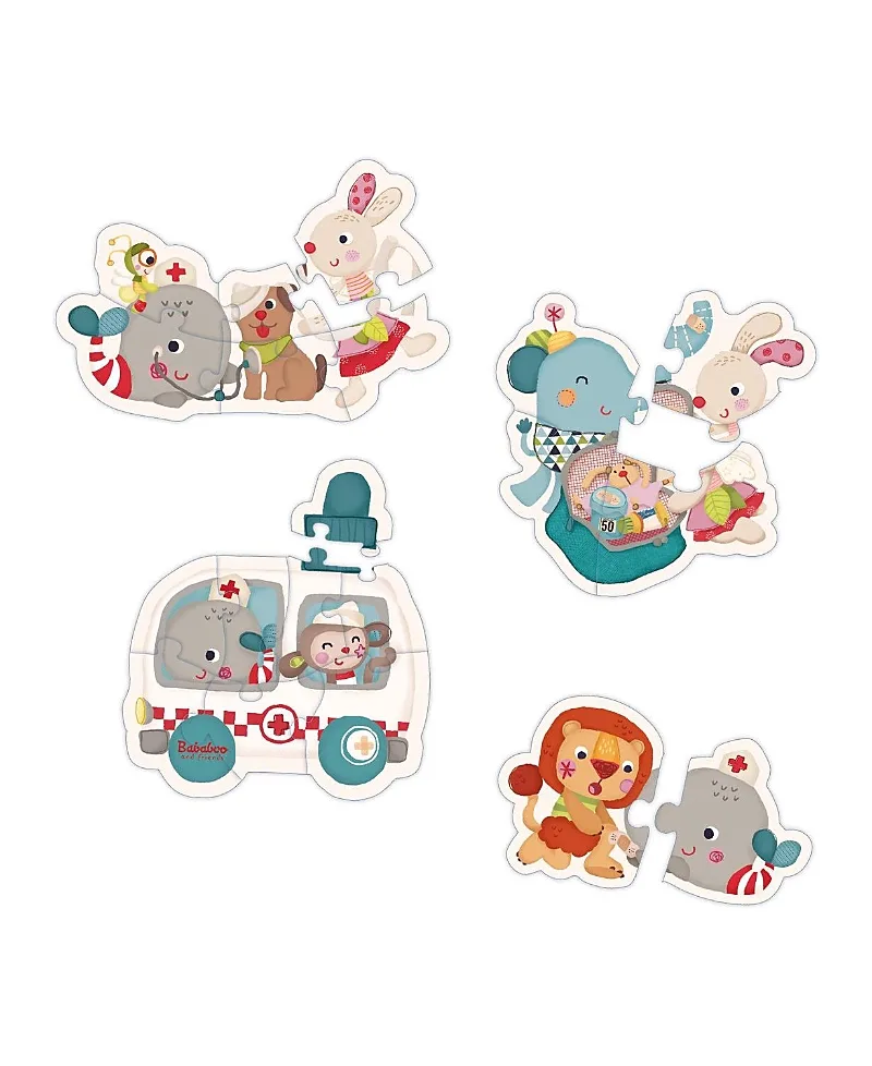 Wilma Whale Ambulance Figure Puzzle by Bababoo And Friends