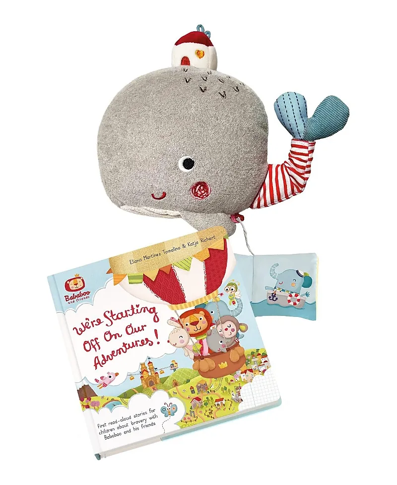 Wilma Whale Adventures Book & Plush Storytime Set by Bababoo And Friends