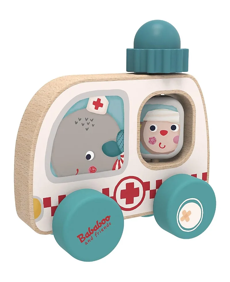 Wilma Whale Ambulance My First Car by Bababoo And Friends