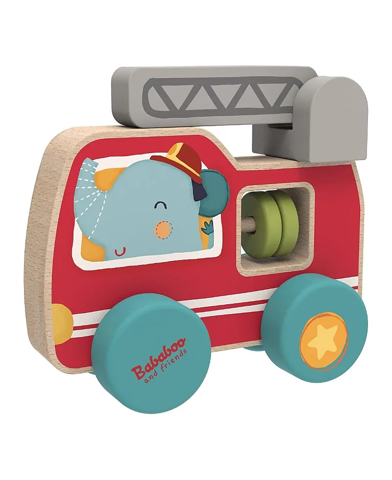 Elephant Lolo Fire Truck My First Car by Bababoo And Friends