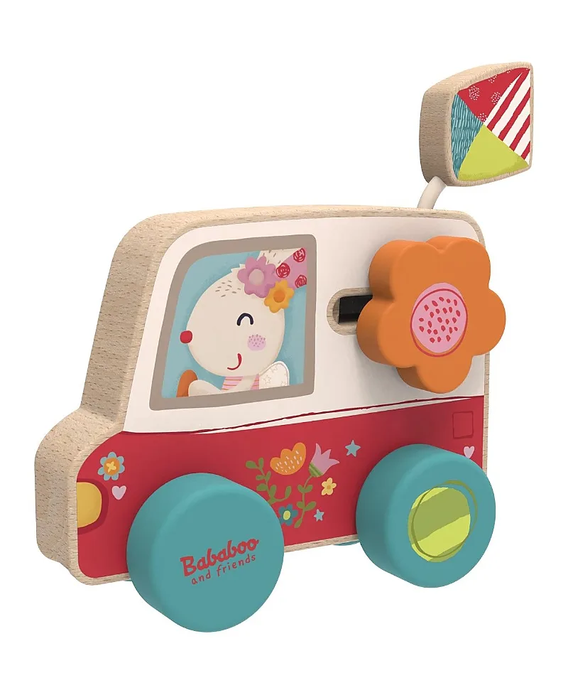 Bunny Pippa Flower Bus My First Car by Bababoo And Friends