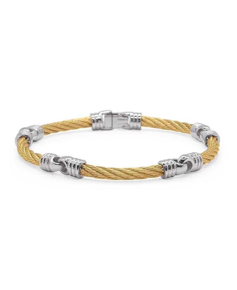 Alor Yellow Soft Link Bracelet by Alor