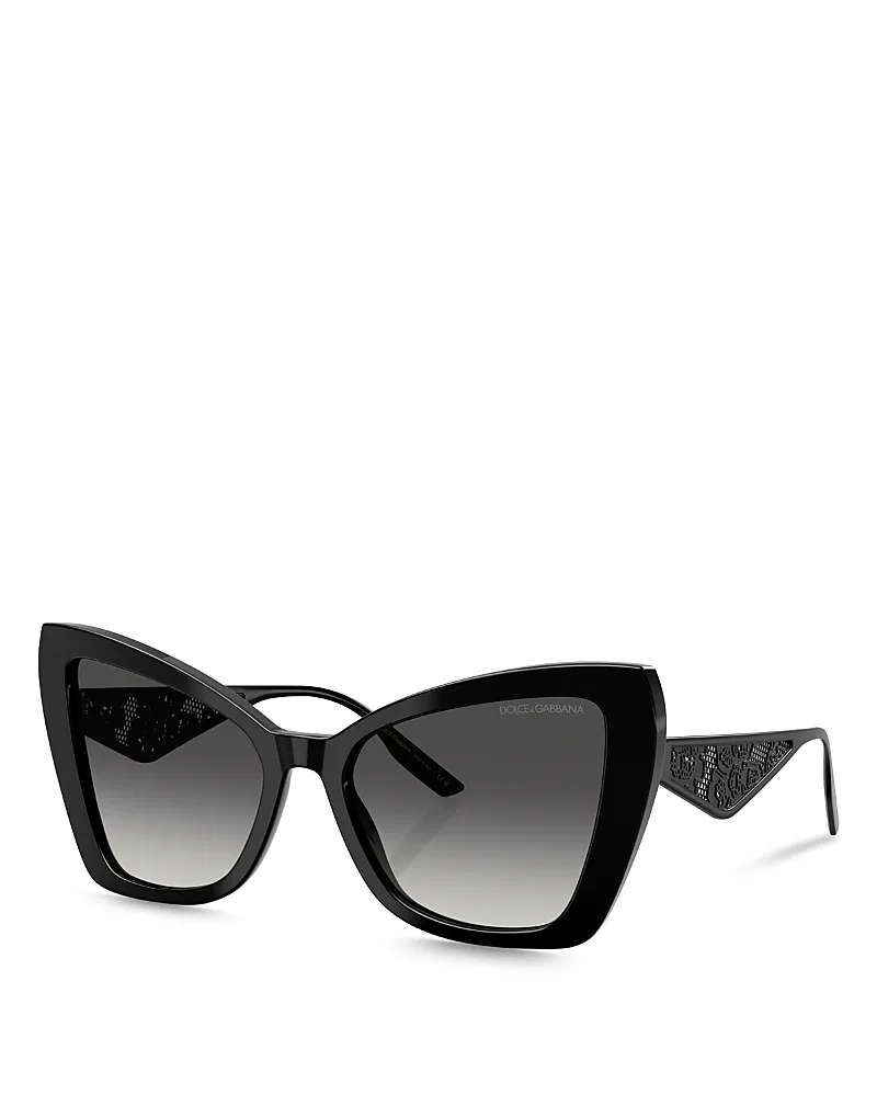 Lace Cat Eye Sunglasses, 55mm by Dolce & Gabbana