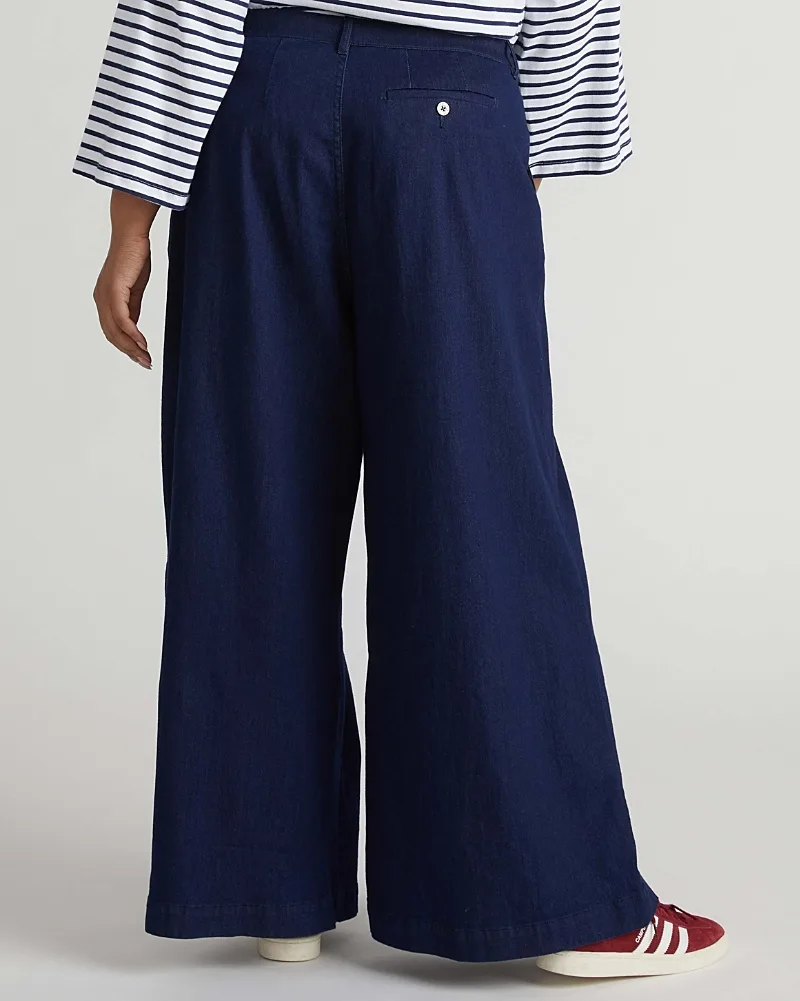 Denim Wide Leg Pant by Universal Standard