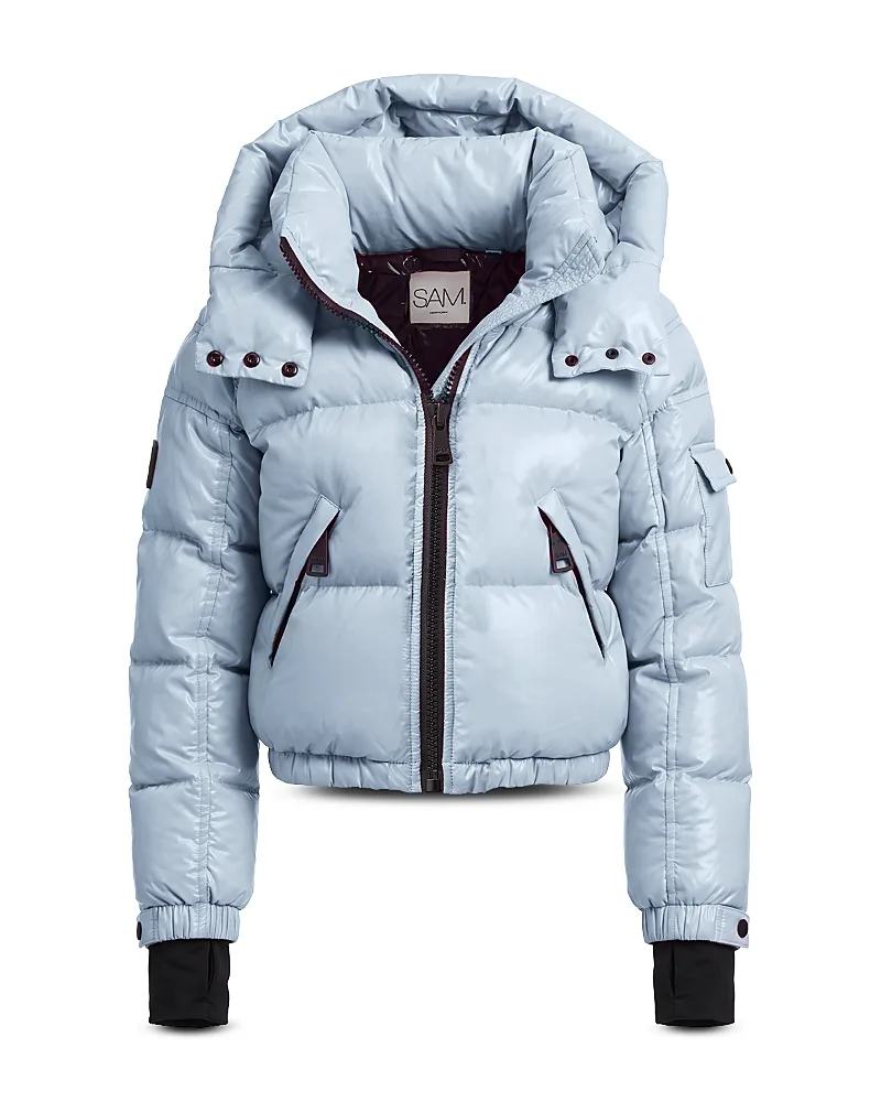 Freestyle Cropped Short Down Puffer Coat by S.A.M.