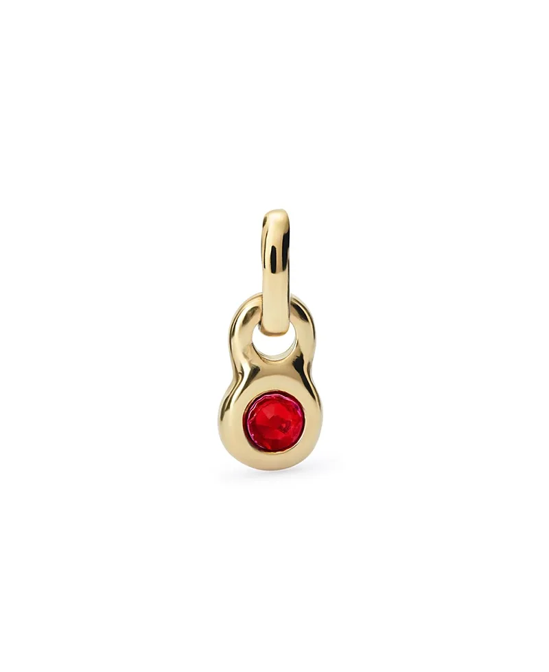 Red Glass Charm by Unode50