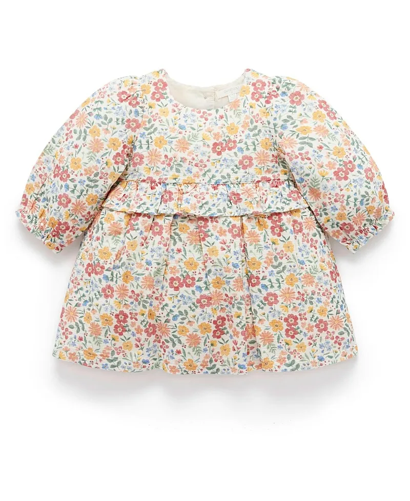 Long Sleeve Dress by Purebaby
