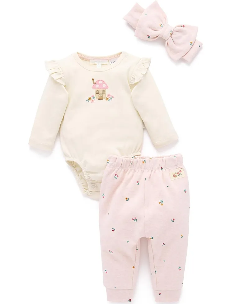 3 Piece Gift Set by Purebaby